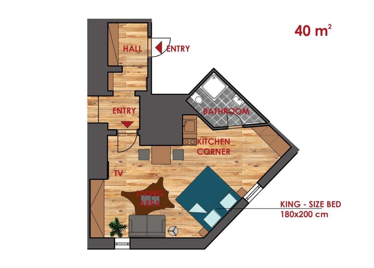 Bohemian Chic 2 Bedroom 2 Bathroom Loft With Hanging Chair Praha Bagian luar foto